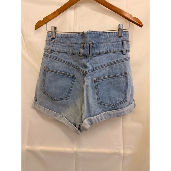 ASTR Davina Denim Short Medium Revolve - Picture 3 of 4